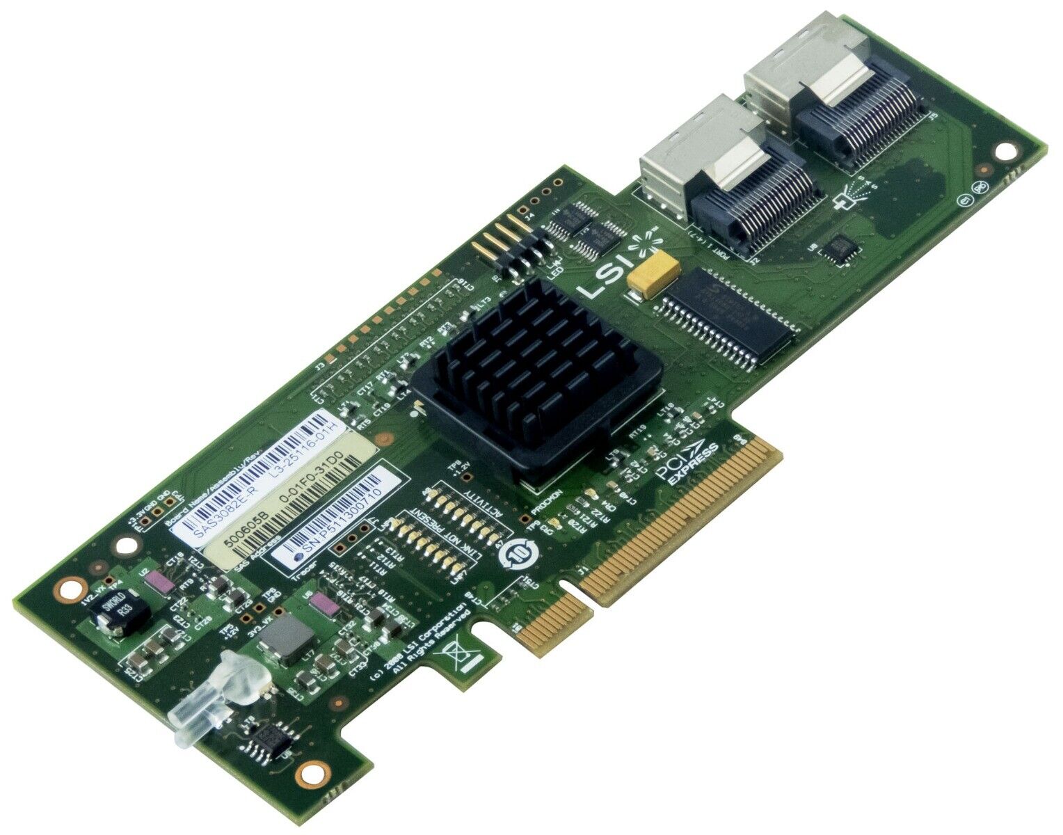  IBM ServeRAID BR10i LSI SAS3082E-R 8-port PCI-Express SAS RAID controller